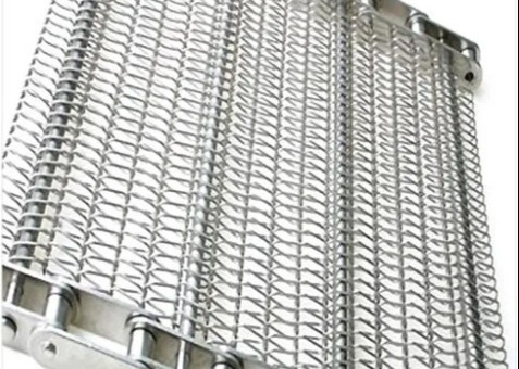 Spiraal koeltoren Chain Mesh transportband luchtgekoeld