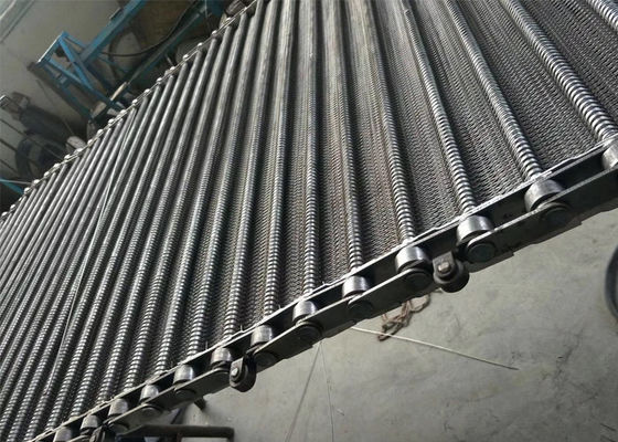 Van de het Netwerkriem van de frietenoven Spiraalvormig de Rangroestvrij staal van 316 L Flexibel