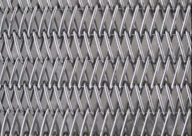 316L evenwichtige WeefselTransportbanden, Spiraalvormige Netwerkriem voor Hamworst Freezen