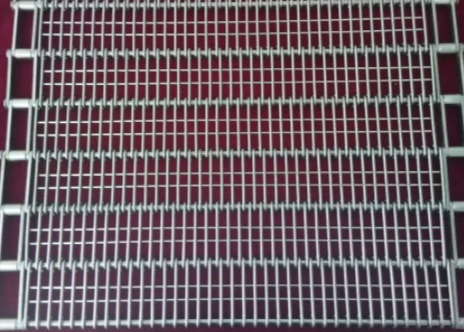 Customized Chain Mesh Conveyor Belt 304 Stainless Steel Eye Link