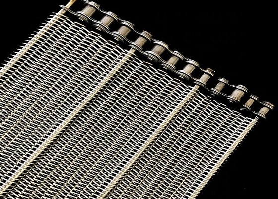 Chain Plate 304 Stainless Steel Wire Mesh Conveyor Belt