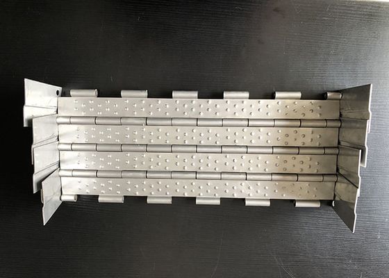 3mm Flat Galvanised Plate Conveyor Belt