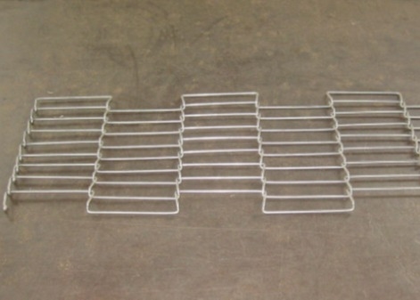 316 Stainless Steel Screw Bakery Flat Flex Conveyor Belt