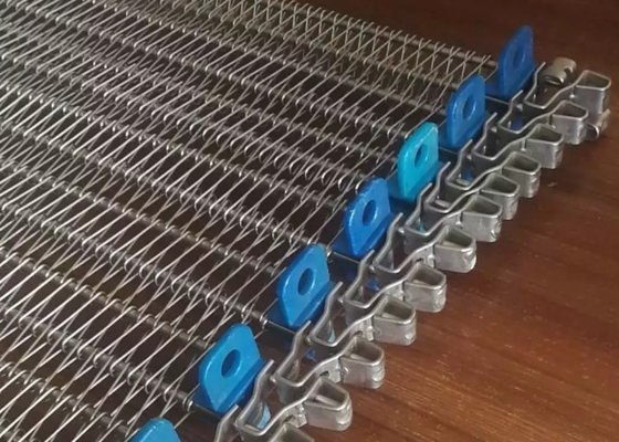 Sus304 Seafood Processing Spiral Conveyor Belt