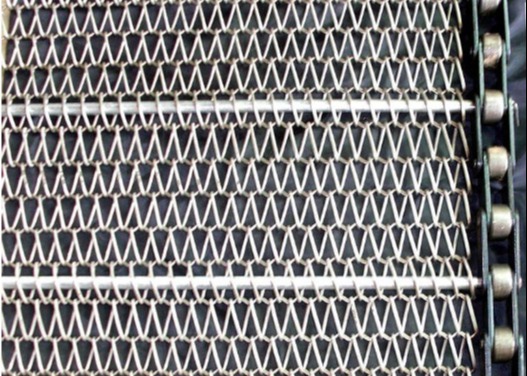 304 de Ophelderingsvruchten van roestvrij staal Spiraalvormige Mesh Belt For Filtering And