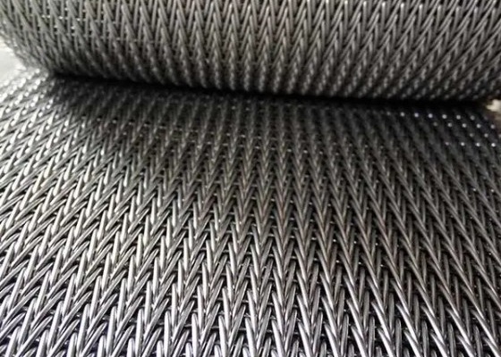Weerstand op hoge temperatuur 310 Mesh Conveyor Belt Cord Weave voor het Sinteren van Oven