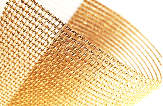 De Draad Mesh Screen van Mesh Custom Decorative Metal Architectural van het roestvrij staalkoper