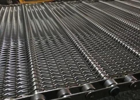 Bak Broodketting Mesh Conveyor Belt 316 Roestvrij staal