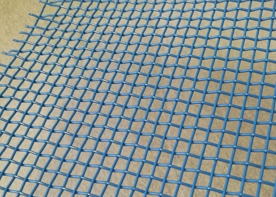 Blauwe Kleurenpolyester 0.5mm Groenten van Gaten de Drogere Mesh Belt For Fruit And