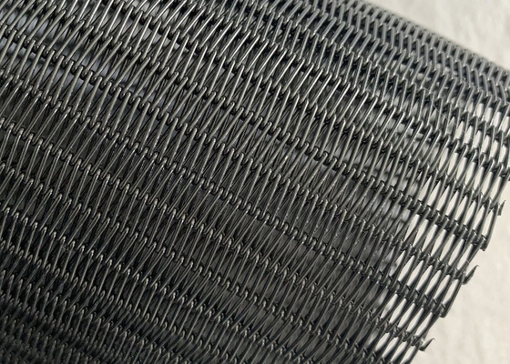 Zwarte Duidelijk Weefselpolyester Mesh Belt Dryer Conveyor Belt voor Document Machine