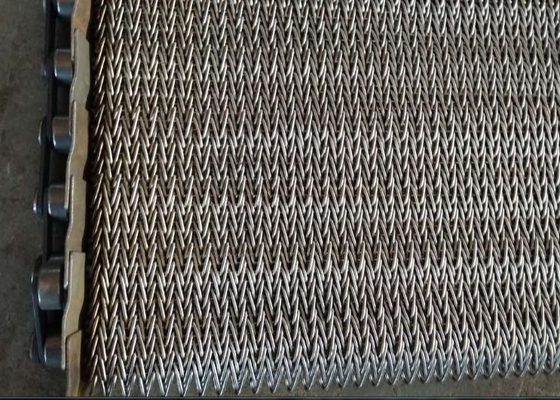 SUS310 visgraatTransportband voor Metaalthermische behandeling Geen Misvorming