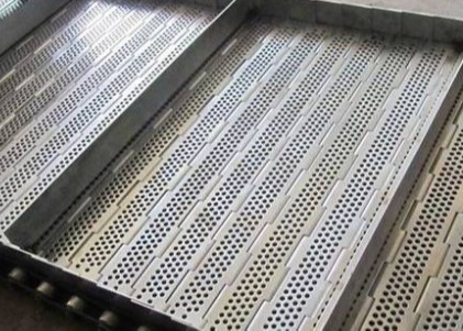 304 Materiaal Bosbessen Harvester Chain Mesh Transportband Fruitplukken Screening