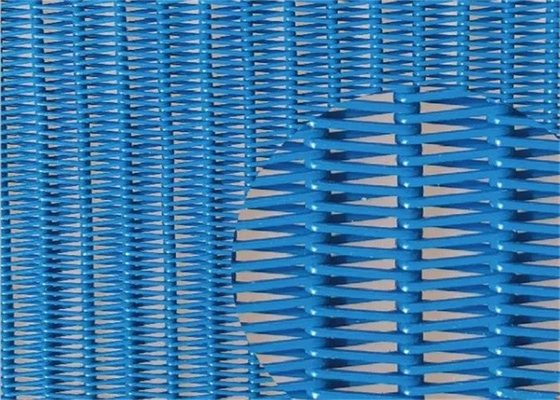 5 - 100m/Roll het polyester Spiraalvormige Drogere Scherm Mesh Belt For Paper Mill