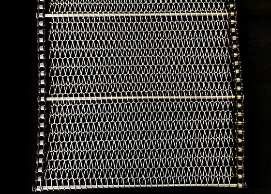 316 het Bedrijf van Mesh Conveyor Belt For Advertising van de Roestvrij staalketting