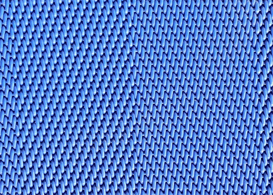 De blauwe Bestand Beschikbare Steekproef van Polyestermesh belt acid and alkali