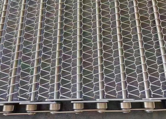 Anti Corrosieve de Keten van de Voedselrang Breedte 30cm4m van de VerbindingsTransportband