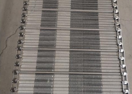Ss304ss316 Ptfe Transportband Spiraalvormig Mesh Belt For Cleaning