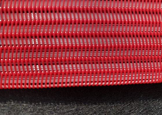 Met draaddraad Polyester Spiraalpress Filter Screen voor het wassen van papierpulp