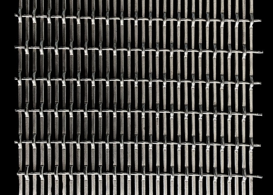 Anticorrosief 304 van de de Voorgevel Architecturaal Draad van het Roestvrij staalhotel de Kabelnetwerk