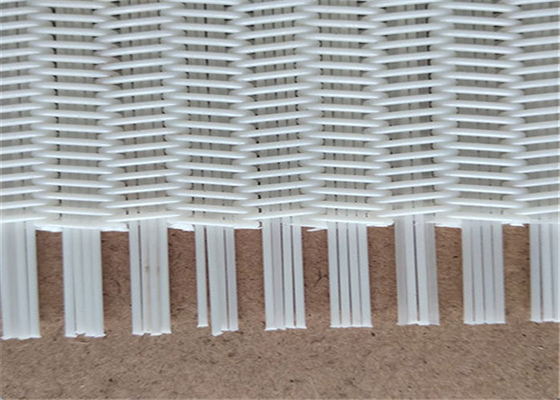 2 3 4 Draaddraad Polyester Spiral Press Filter Screen Verminder materiaalverlies
