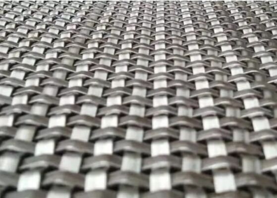 Decoratieve roestvrijstalen metalen gaas, aanpasbaar voor hotels, winkelcentra en gebouw gevelversiering