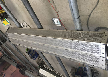SS de Transportband van de Metaalplaat Voor de Machinesdelen Transort van het Dehydratievoedsel