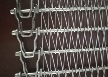 Product het Opheffen van de de Riem Hoge Flexibiliteit van het Transportbanden het Spiraalvormige Netwerk Lange Leven