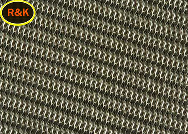 Het anti Zure Roestvrije staal Geweven het Nederlands van Draadmesh conveyor belt 1m1.6m
