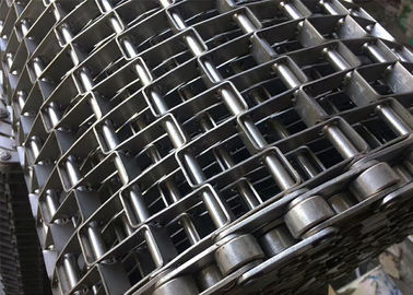 Farmaceutisch Overgegaan de Transportband Flexibel SUS304 Ce/SGS van de de Industrie Vlak Draad