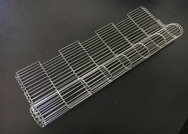 De Component van Metaal Vlakke Flex Conveyor Belt For Electronic Vervoeren het met lange levensuur