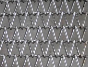 Vervoer Noten en Koekjes Zwaar Roestvrij staal Mesh Belt, Metaal Mesh Conveyor Belt
