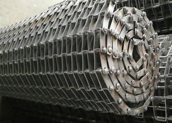 304 / 316 Ss kan de Vlakke Rang van Draadmesh belt conveyor belt food Voedsel vervoeren