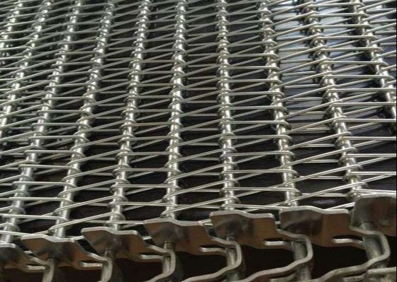 Bestand Spiraalvormige Riem op hoge temperatuur 304 Roestvrij staal Gemakkelijk schoon te maken