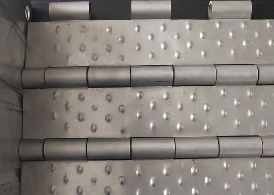 Plaatverbinding Ss304 1.2mm Transportbanddraad Mesh Belt