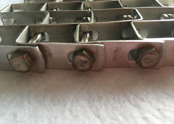 Koolstofstaal Mesh Honeycomb Conveyor Belt