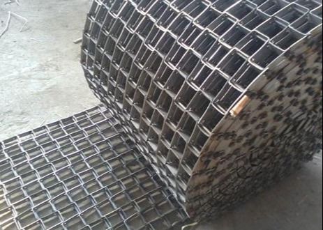 Anti-oxyderende Diepvriezer Vlakke Draad Mesh Belt