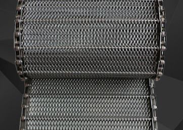 30 Meters Ss310-van Wasgroenten de Kettingsmesh conveyor belt