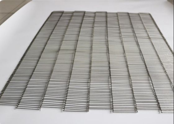 Donuts die 90CM Breedte SUS316 Vlak Flex Conveyor Belt bakken
