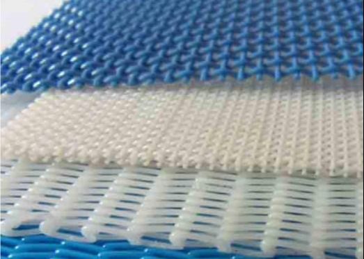 Witte Kleurenmonofilament Duidelijk Weefselpolyester Mesh Conveyor Belt