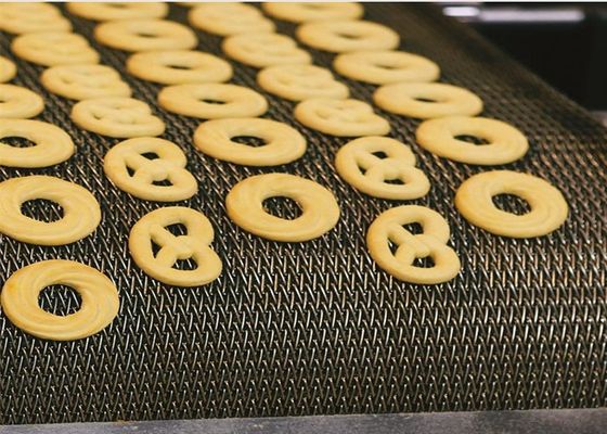 De Transportband van de zware Ladingssus304 Visgraat voor de Oven van het Koekjesbaksel