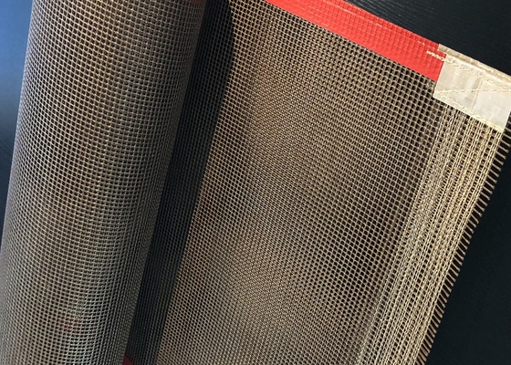 Nonstick Hittebestendig krimpt Tunnel Transportbanden Ptfe Mesh Fiberglass