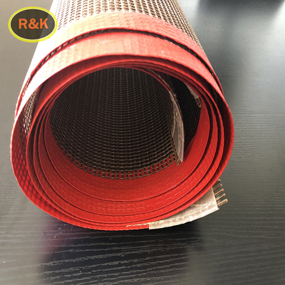Hittebestendige UV-droger Ptfe PTFE mesh transportband voor tapijtmat