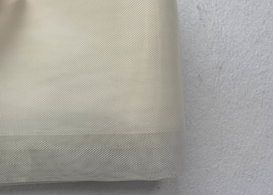 Duidelijk Weefsel 12 de Witte Gele Kleur van Mesh Nylon Filter Cloth Mesh 100%