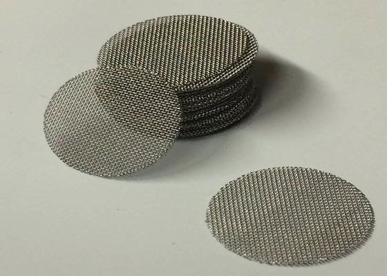 Om 10 Microndraad Mesh Filter Disc Multiple Shapes voor Filter
