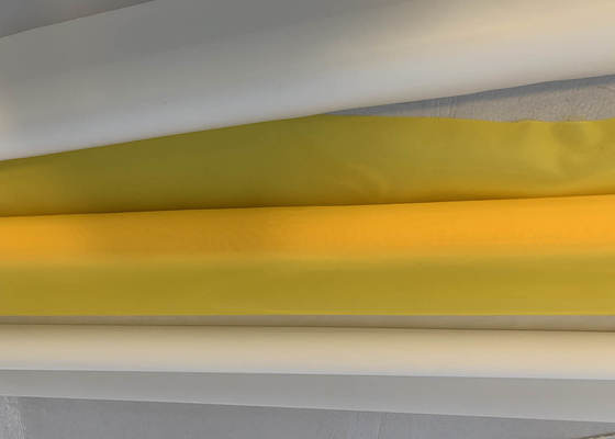 100% nylon Broodje 110 Netwerk43t Witte Gele Kleur voor T-shirtdruk