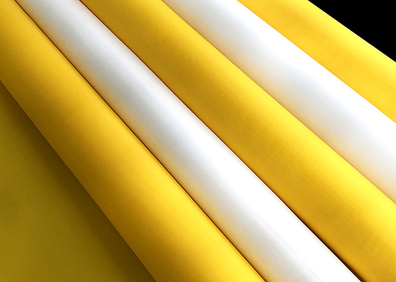 140t duidelijk Weefselmonofilament Mesh Screen de Witte Gele Kleur van de 1,25 Meterbreedte