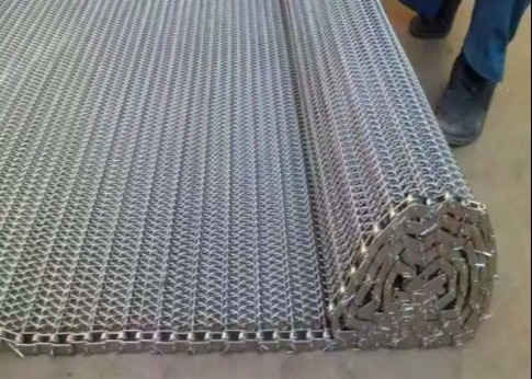 Het Voedselfabriek van Mesh Belt Stainless Steel For van de voedselrang Spiraalvormige