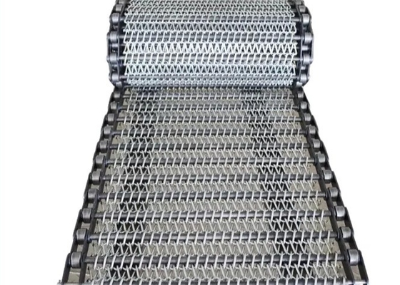 Sus304 Roestvrije Mesh Conveyor Belt For Chicken-het Bevriezen Machine