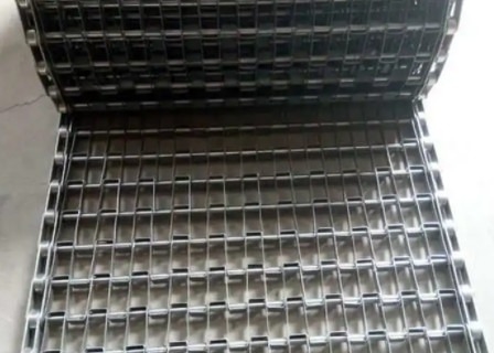Kettingsverbinding 304 de Vlakke Transportband van Draadmesh belt for washing vegetables